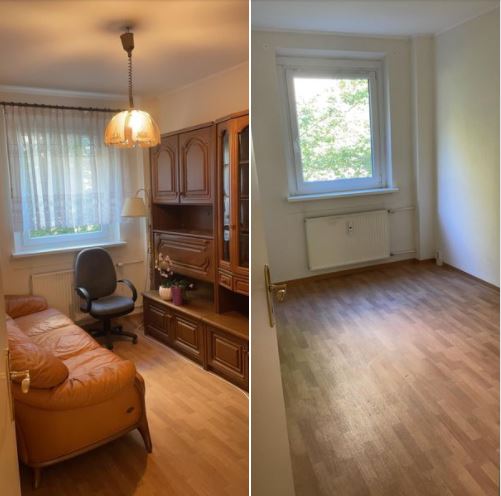 Wohnungsauflösung in Gelsenkirchen – besenrein geräumte Wohnung